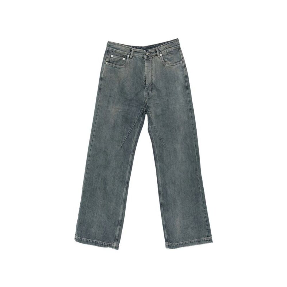 Rick Owens Drkshdw Blue Denim - Wide-Leg Jeans Men